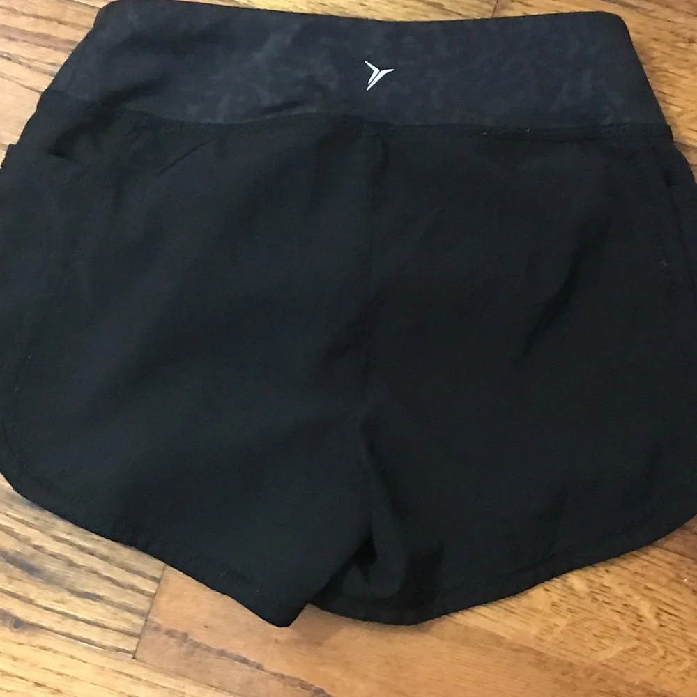 Girls Old Navy Active Wear Activewear Dri-Fit Black Shorts 4 / 5 XS Side Pockets